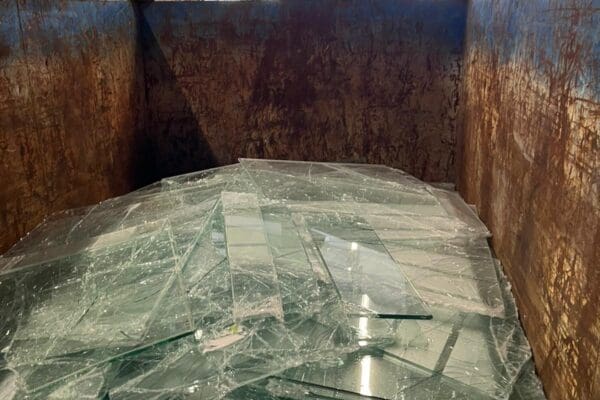 principle demolition laminated glass in roro